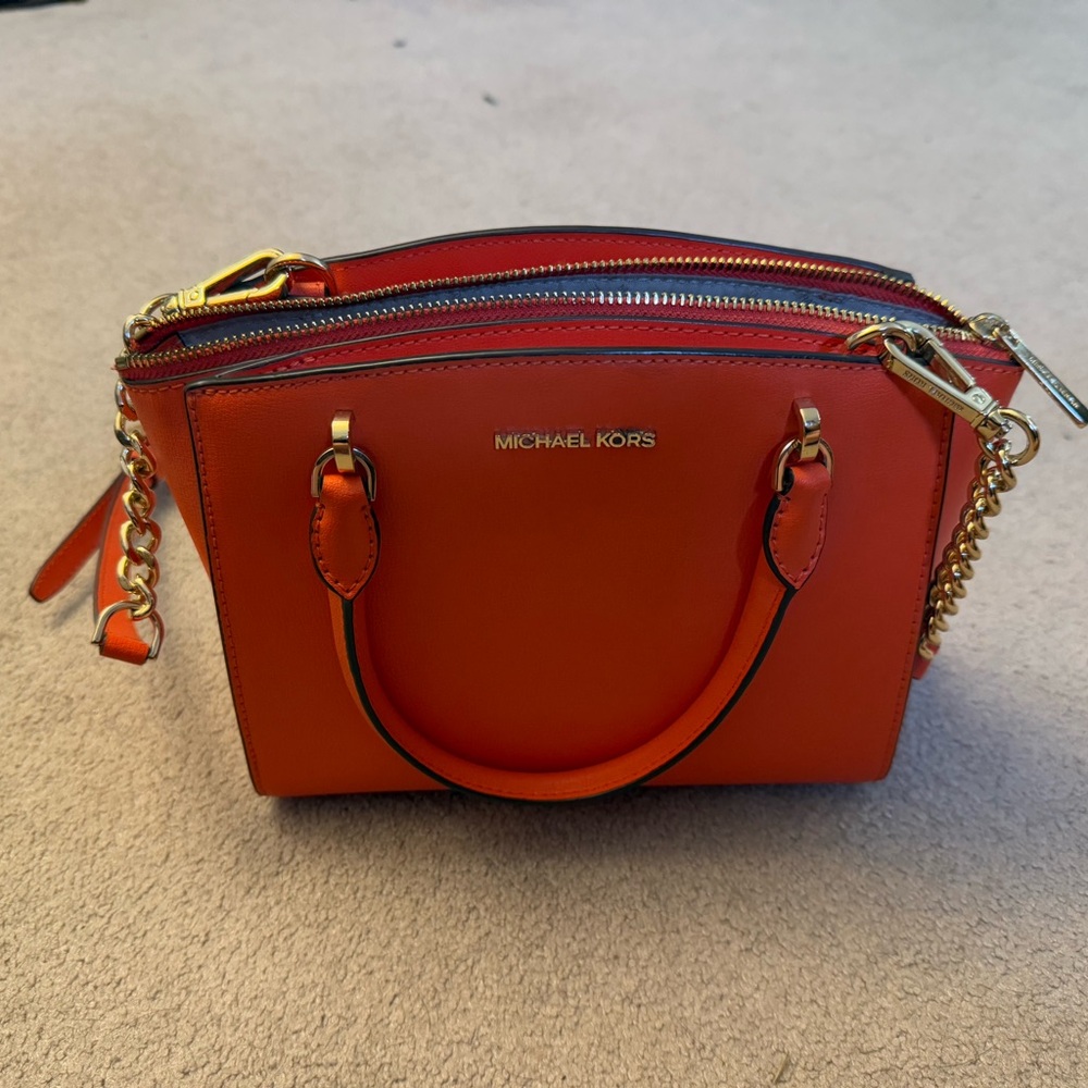 Michael Kors Orange Handbag